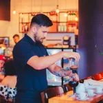Barista Working